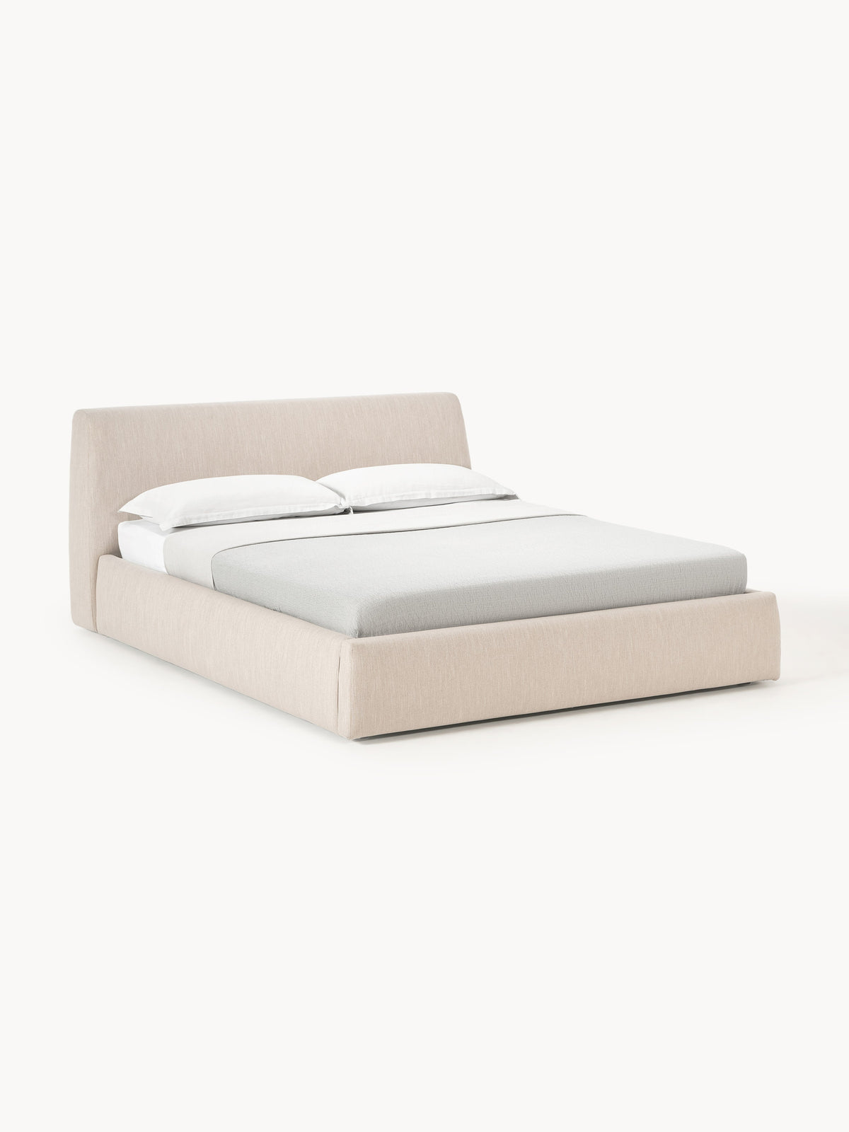 Clonoble Upholstered Bed with Storage