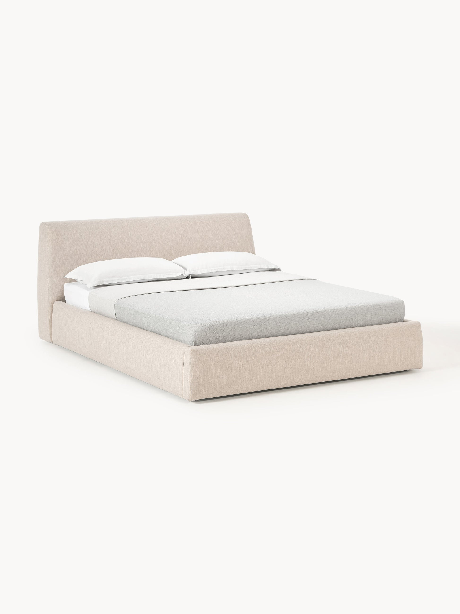 Clonoble Upholstered Bed with Storage