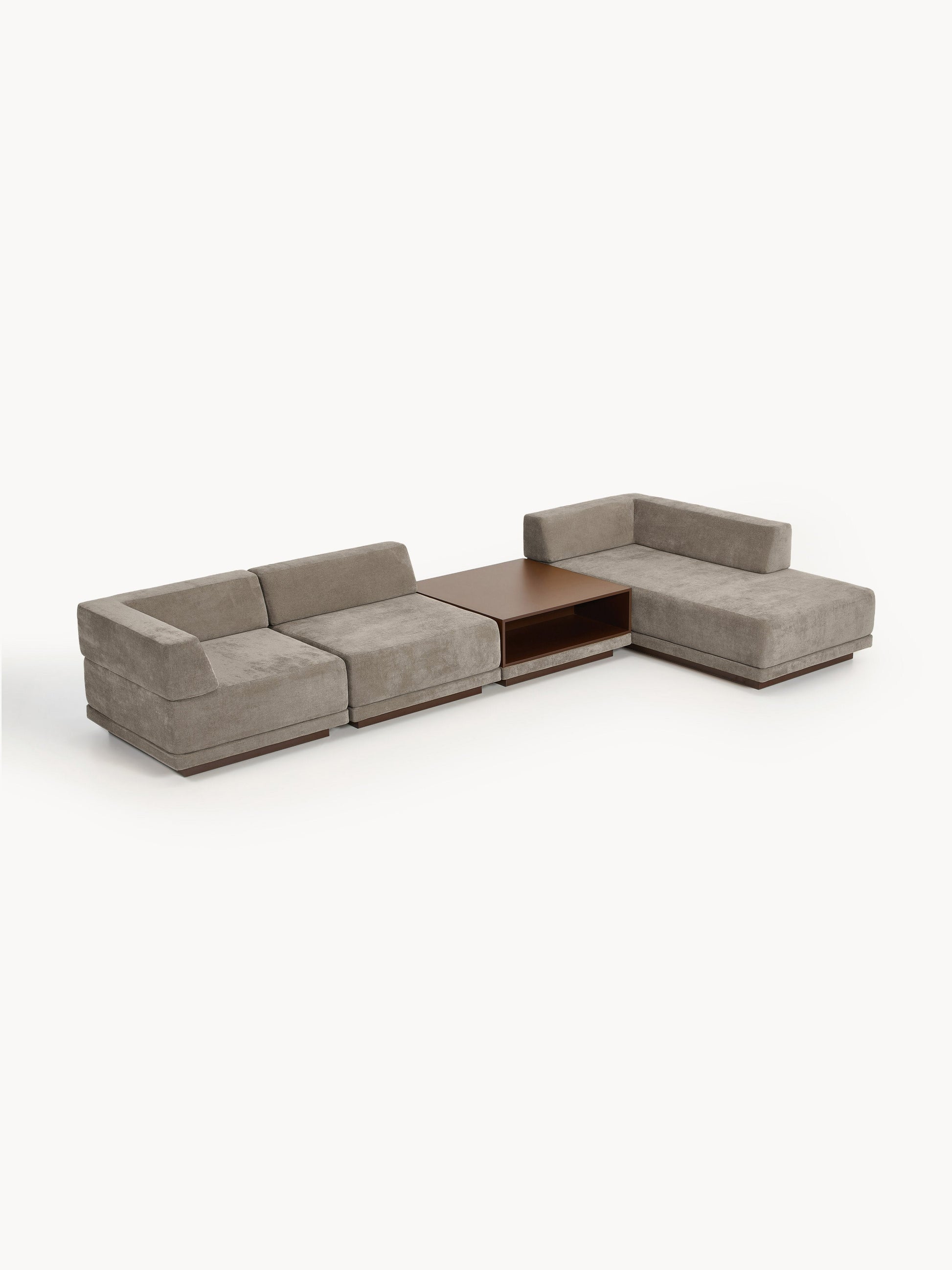 Colisto Modular Corner Sofa (4-Seater) with Coffee Table