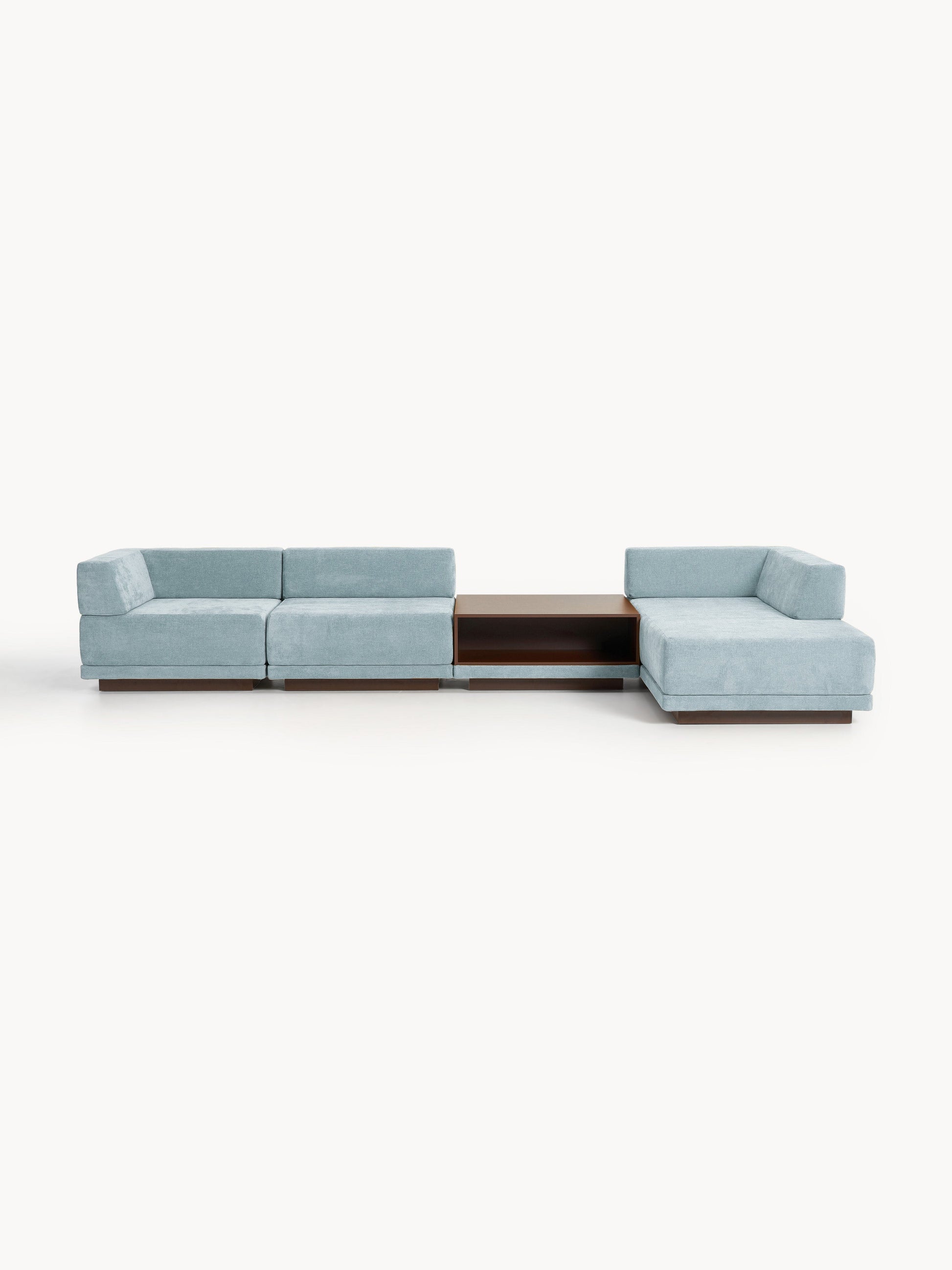 Colisto Modular Corner Sofa (4-Seater) with Coffee Table