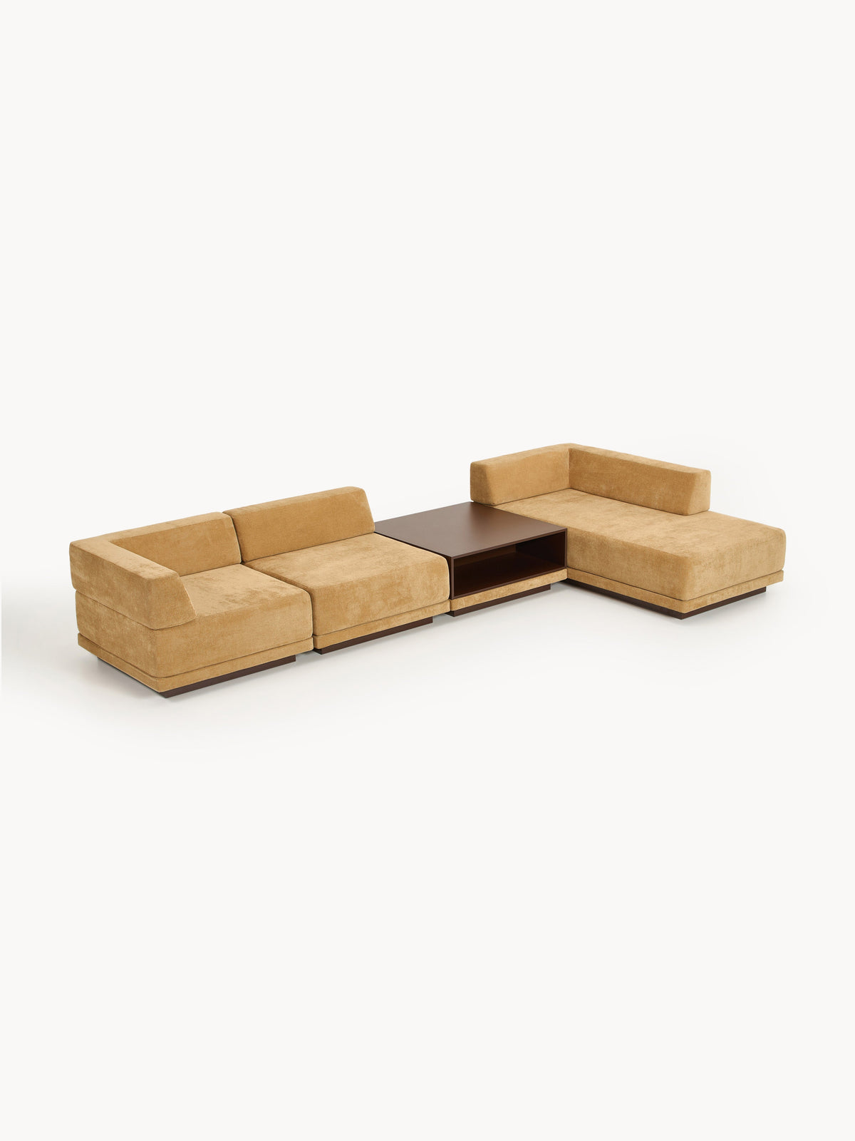 Colisto Modular Corner Sofa (4-Seater) with Coffee Table