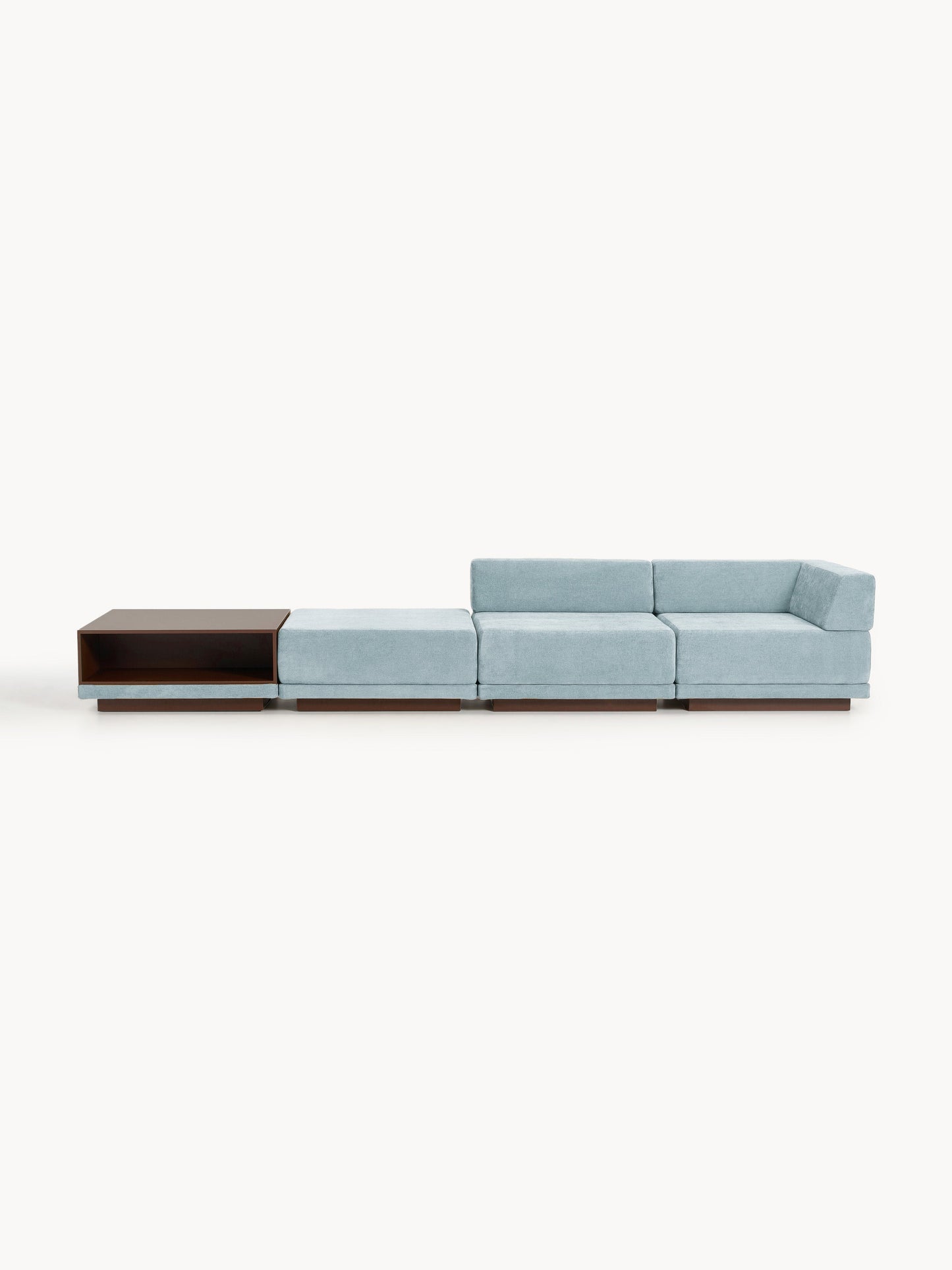 Colisto Modular Sofa (4-Seater) with Coffee Table & Ottoman