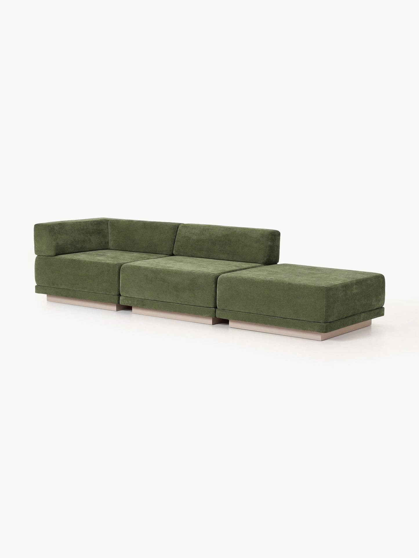 Colisto Modular Sofa (4-Seater) with Ottoman