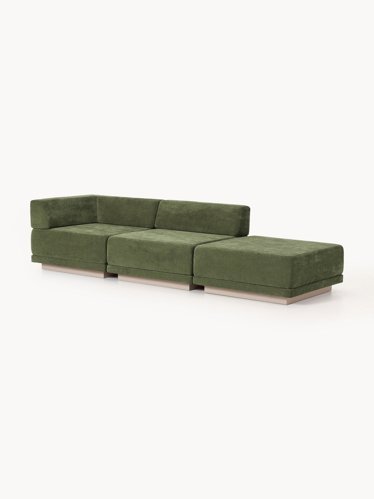Colisto Modular Sofa (4-Seater) with Ottoman