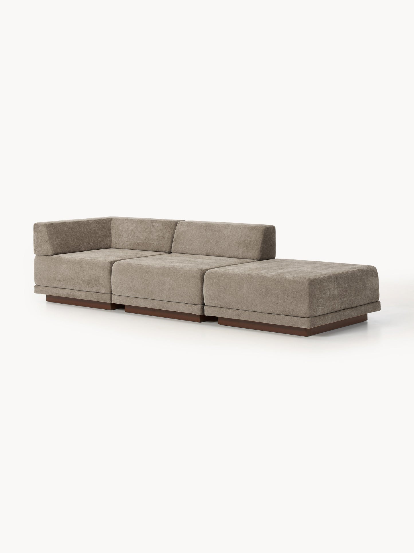 Colisto Modular Sofa (4-Seater) with Ottoman