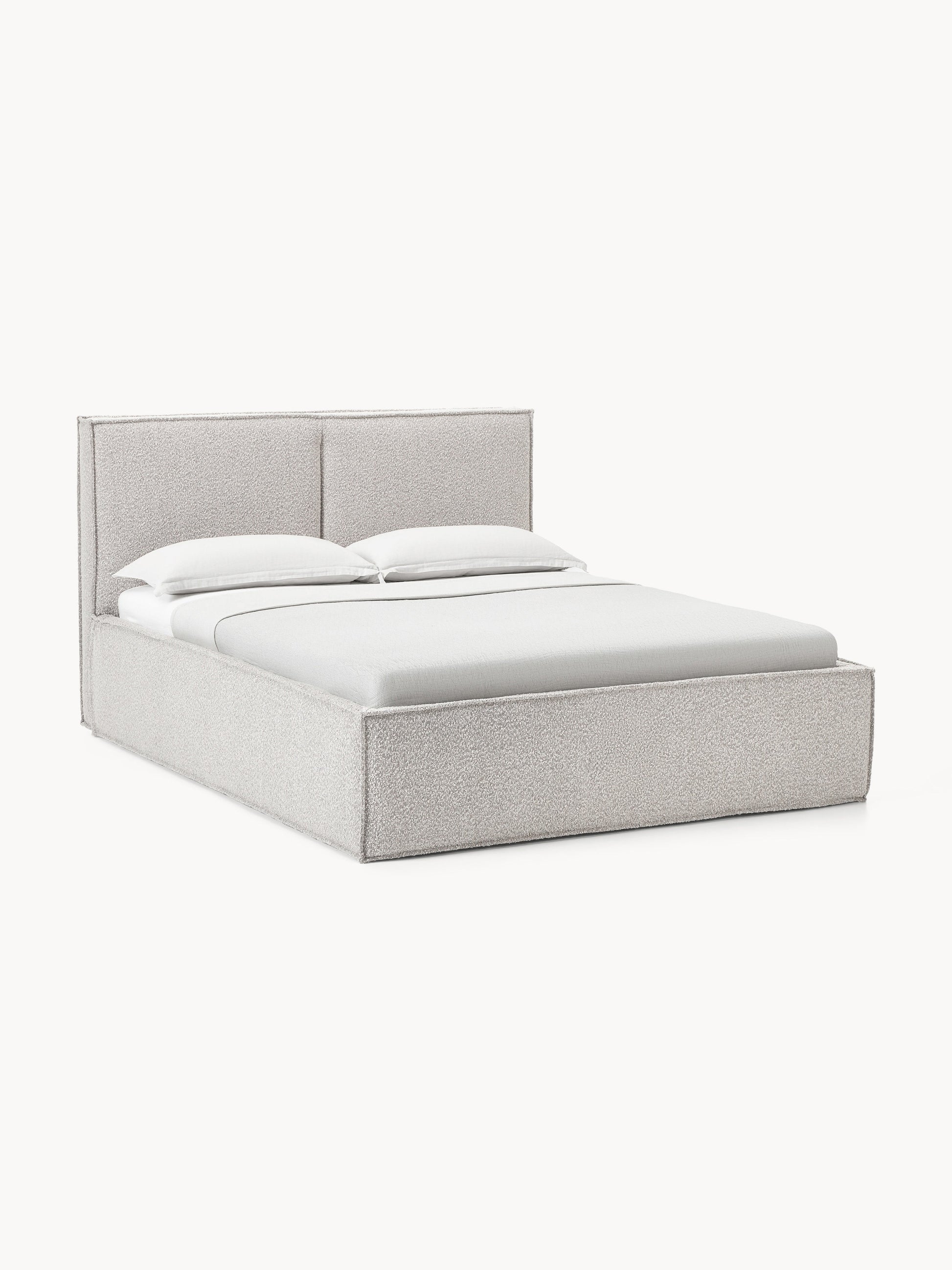Dremira Bouclé Upholstered Bed