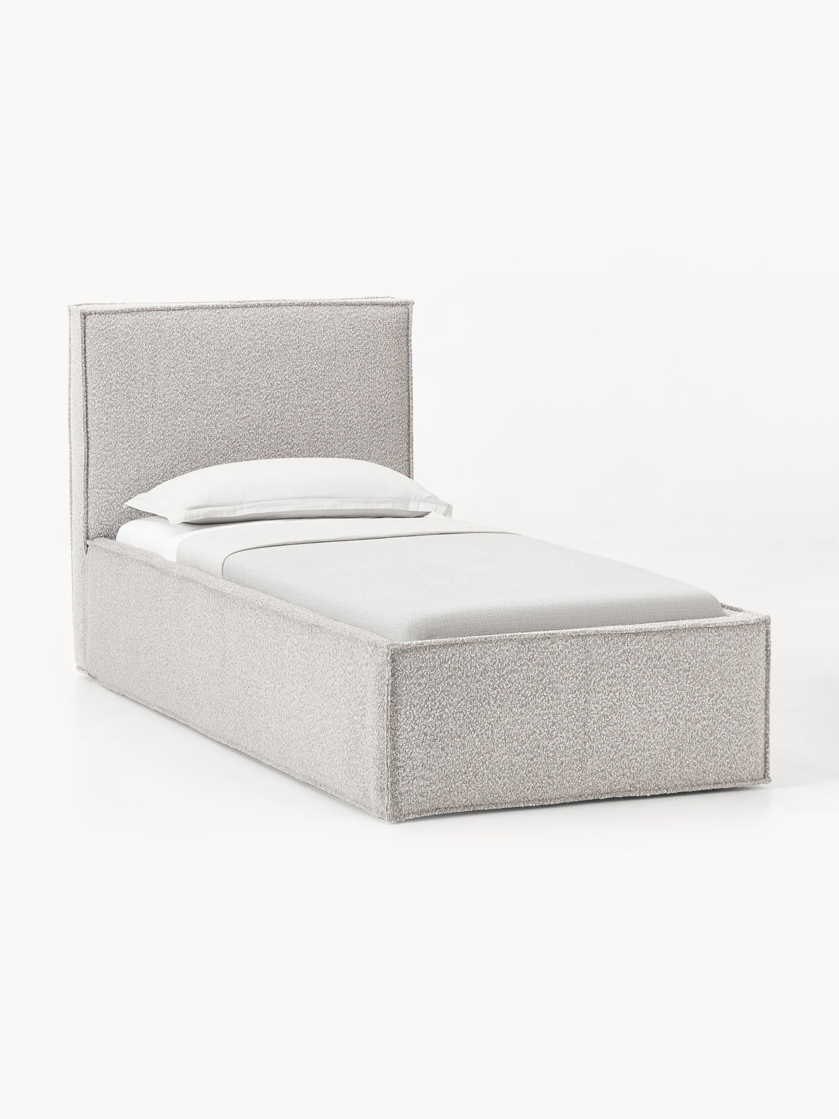 Dremira Single Bed in Bouclé