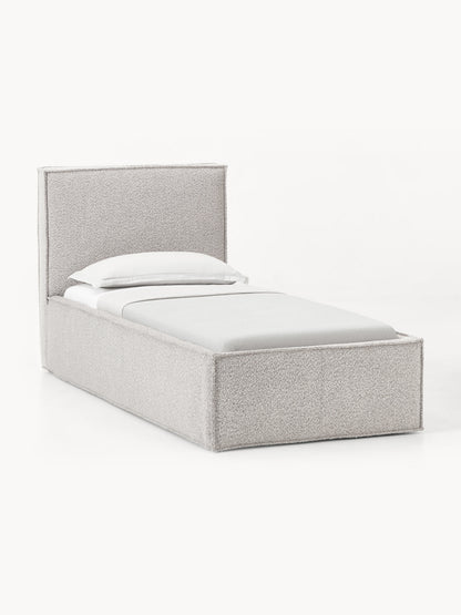 Dremira Single Bed in Bouclé