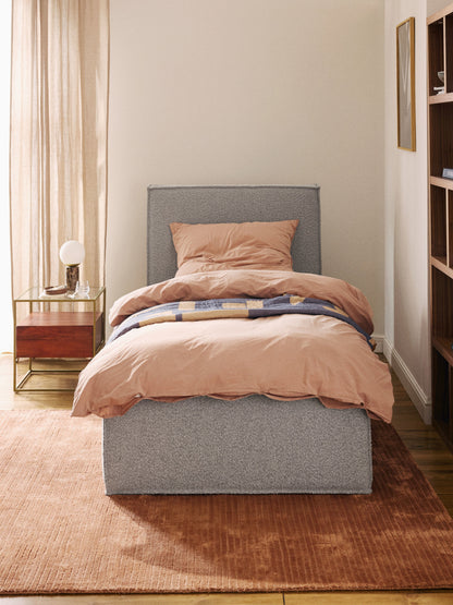 Dremira Single Bed in Bouclé