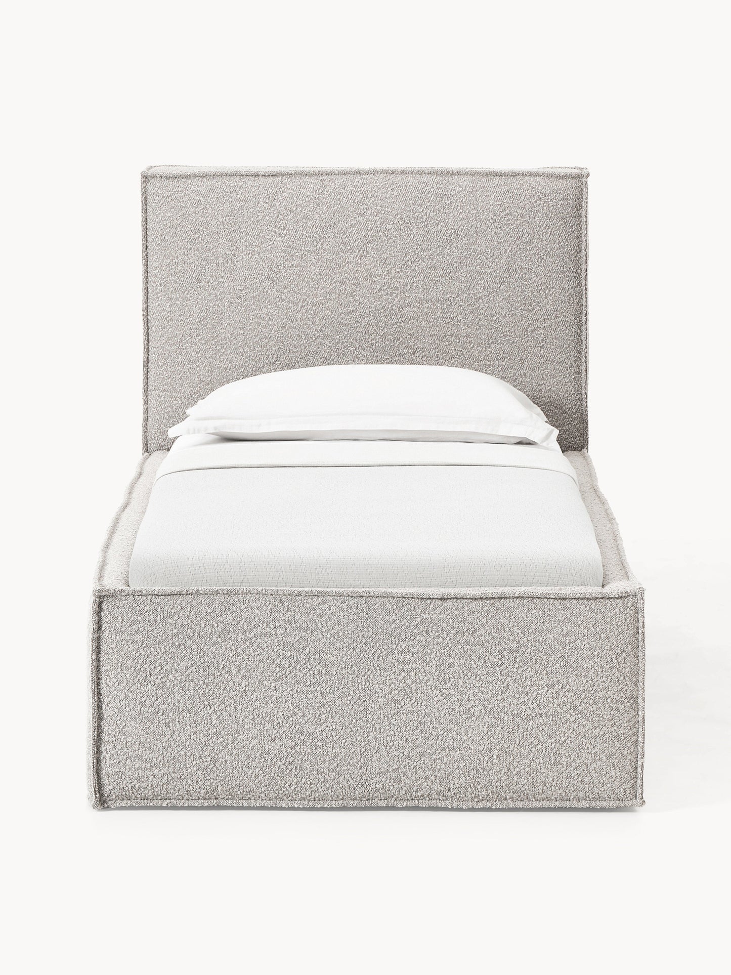 Dremira Single Bed in Bouclé
