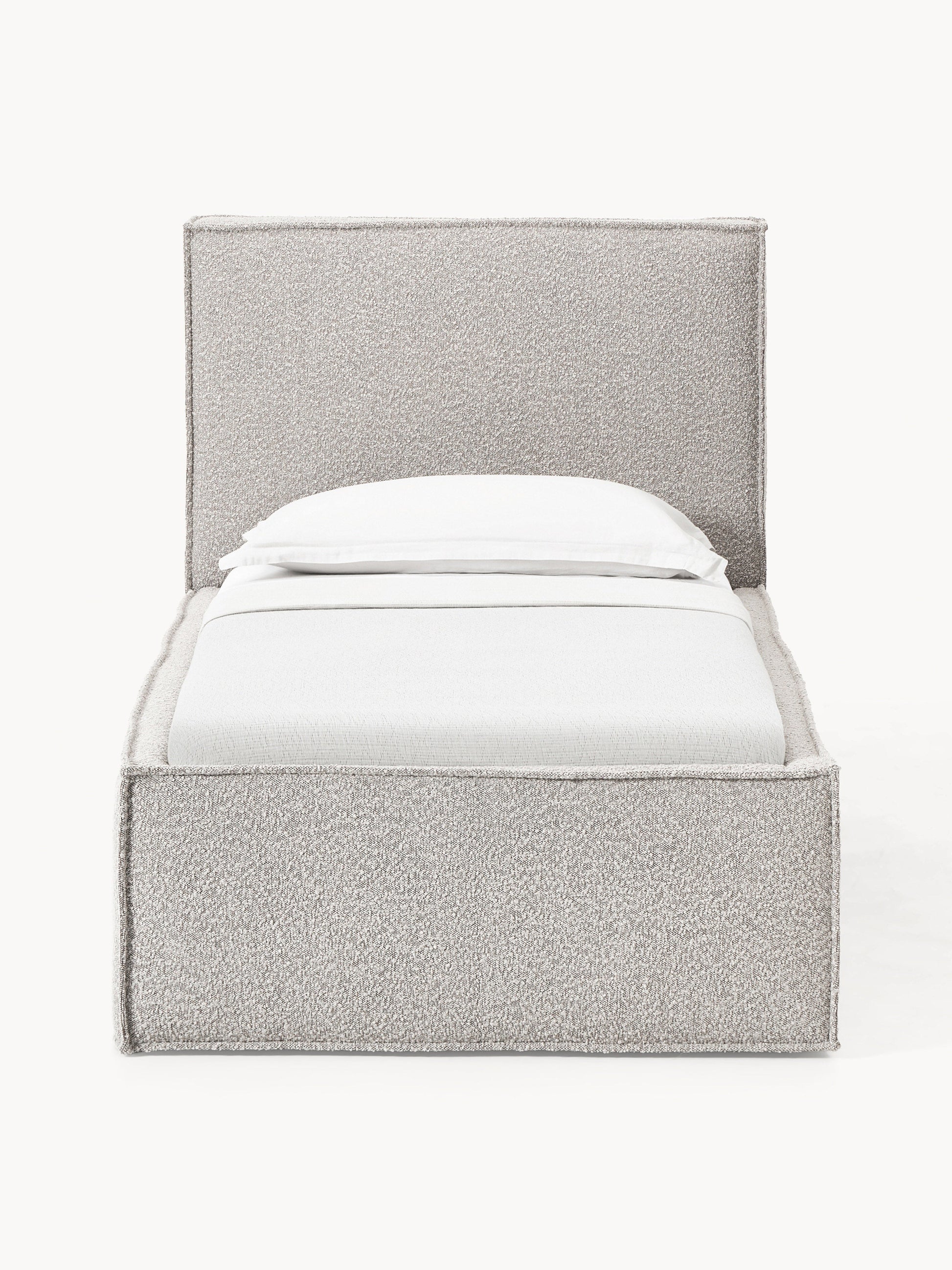 Dremira Single Bed in Bouclé