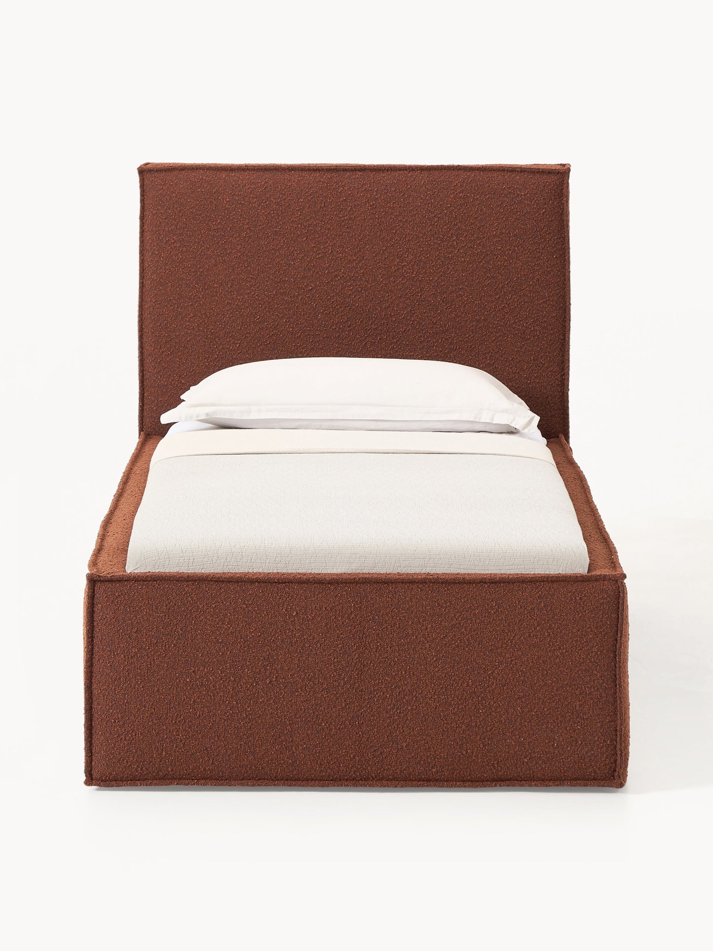 Dremira Single Bed in Bouclé
