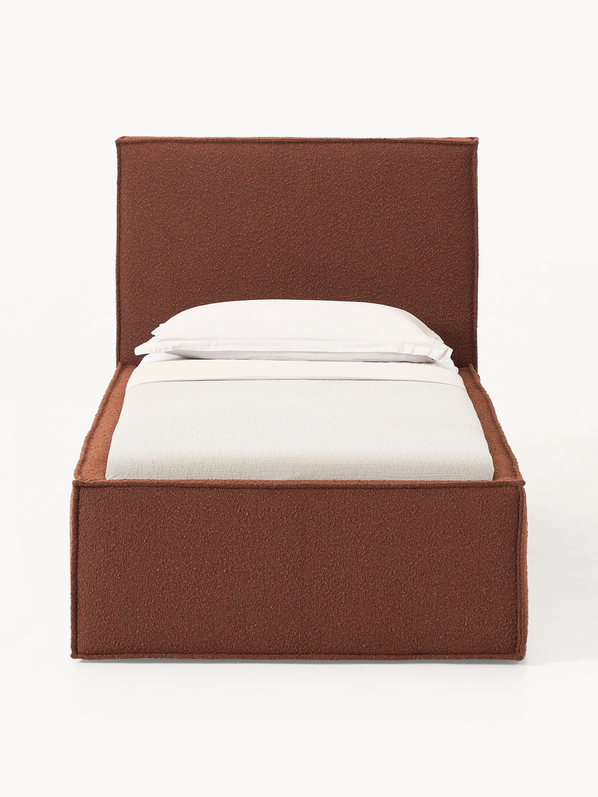 Dremira Single Bed in Bouclé