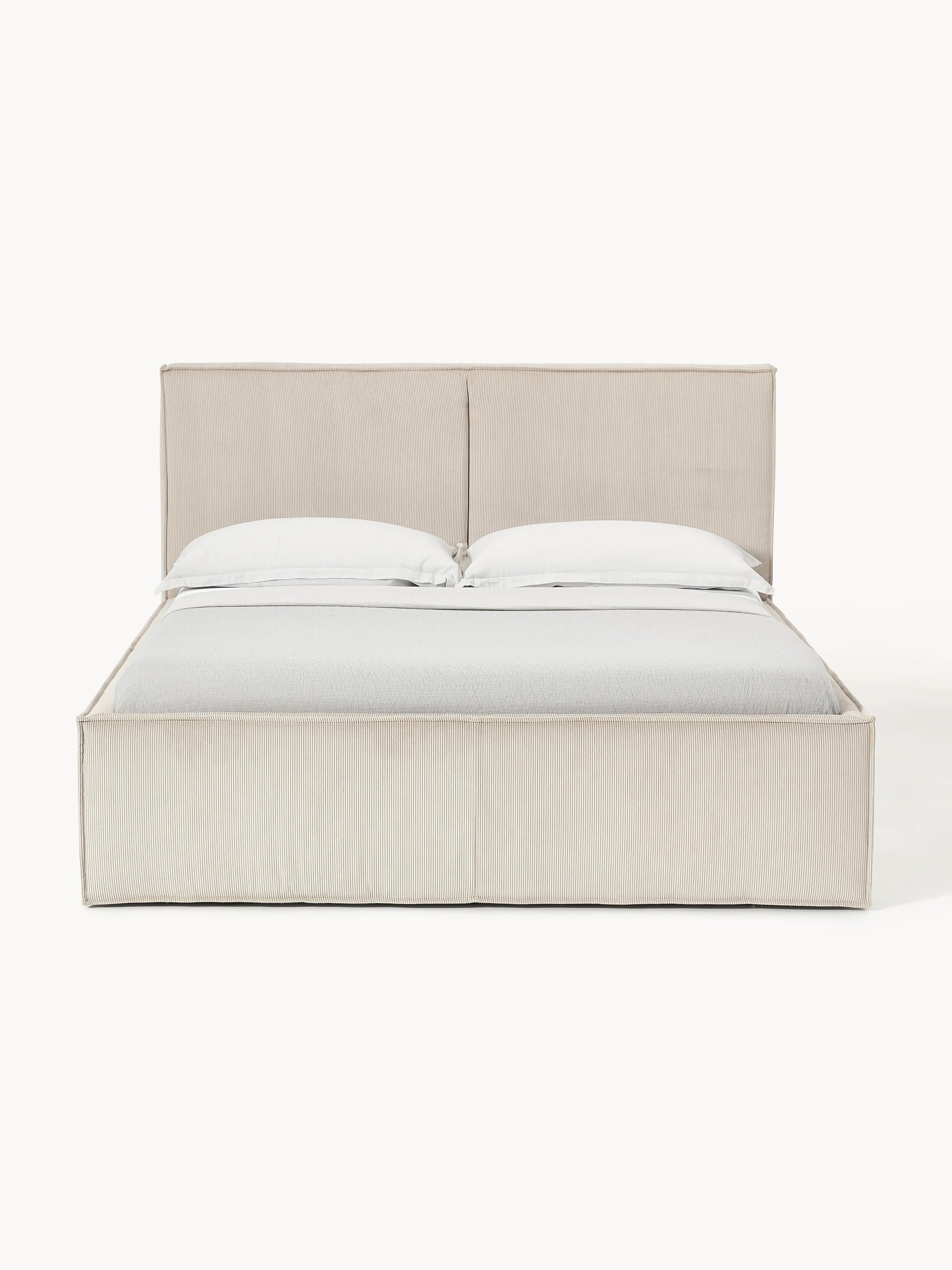 Dremira Upholstered Bed in Corduroy