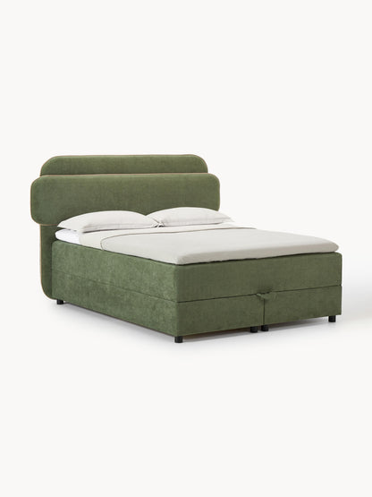 Enrmeno Box Spring Bed with Storage