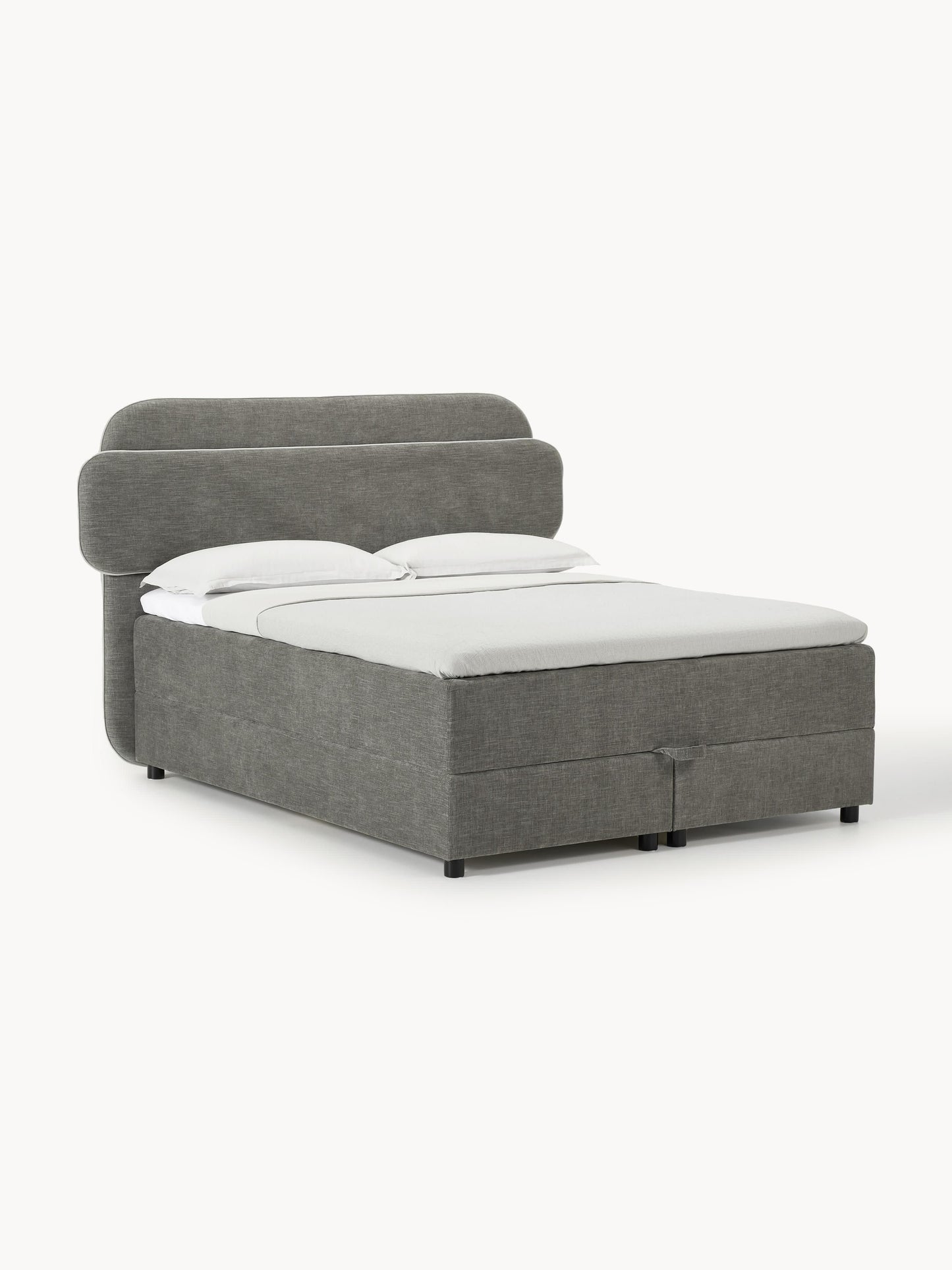 Enrmeno Box Spring Bed with Storage