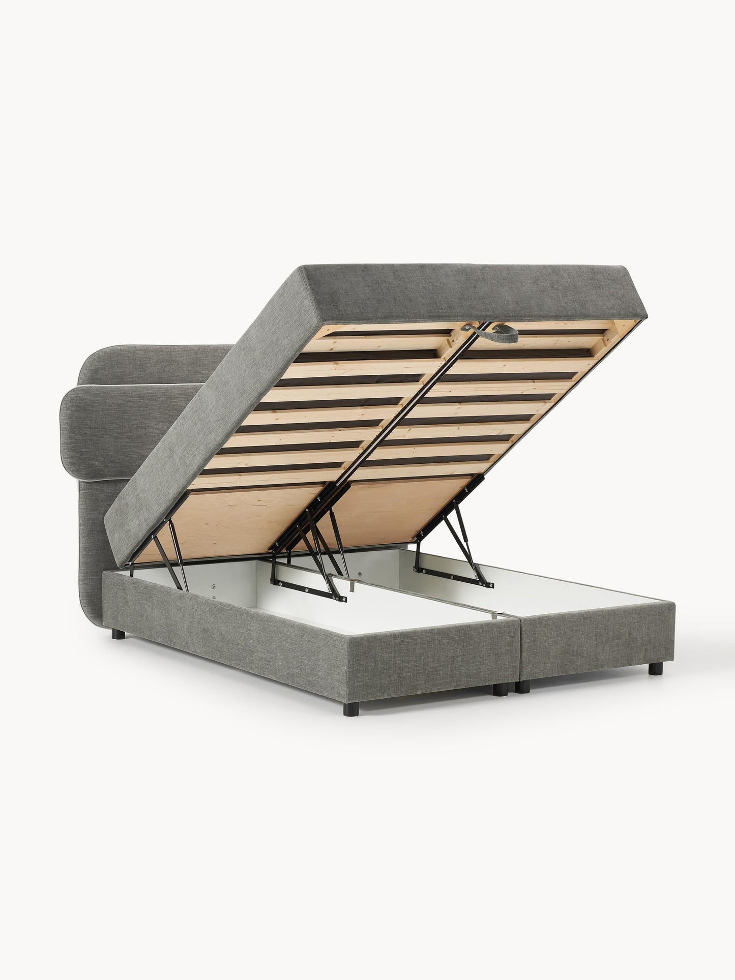 Enrmeno Box Spring Bed with Storage