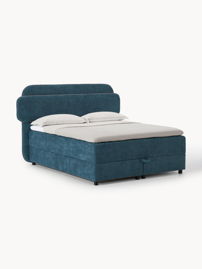 Enrmeno Box Spring Bed with Storage
