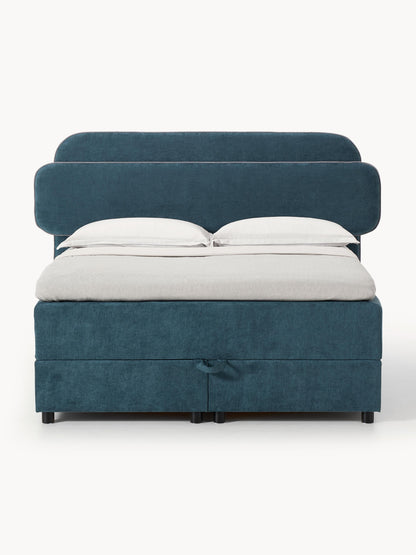 Enrmeno Box Spring Bed with Storage