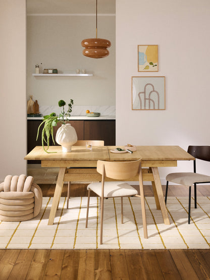 Ethvin Extendable Dining Table, 180 - 220 x 100 cm