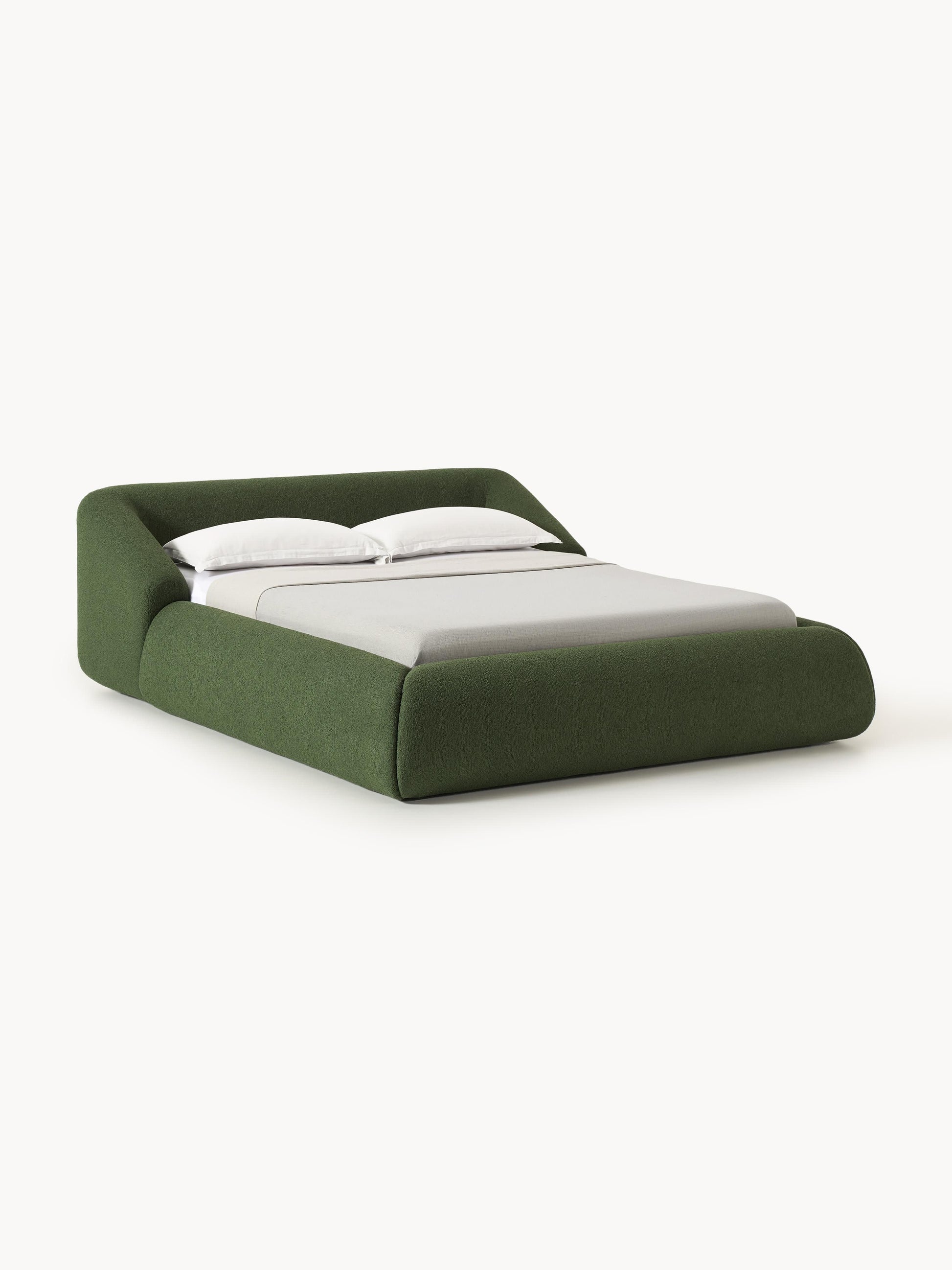 Fenrisa Bouclé Upholstered Bed