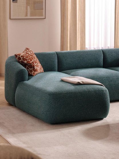 Fenrisa Chaise Corner Module in Bouclé