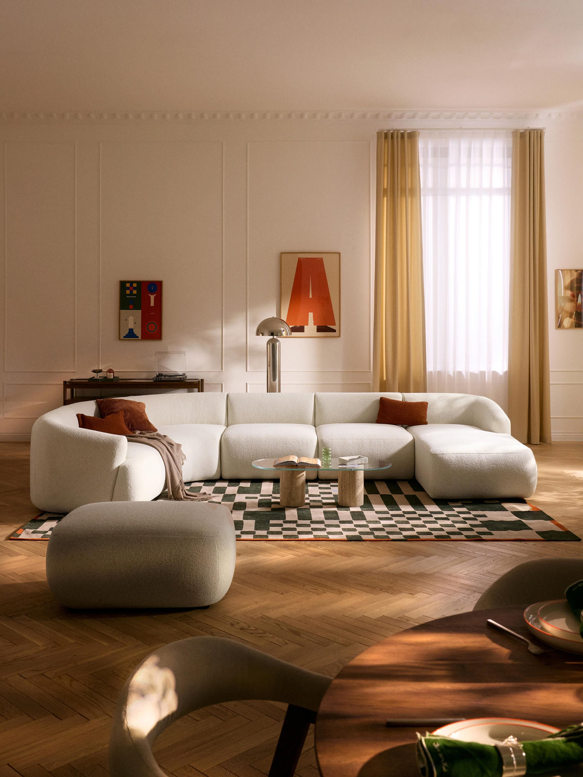 Fenrisa Modular Bouclé XL Sofa