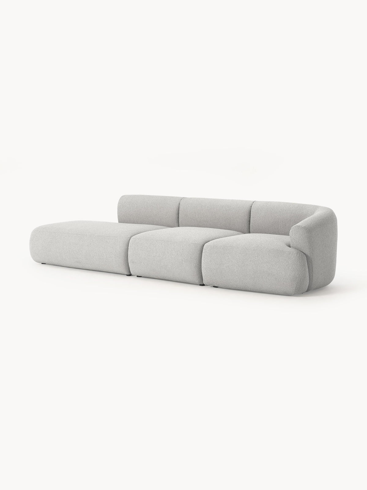 Fenrisa Modular Chaise in Bouclé (2-Seater)