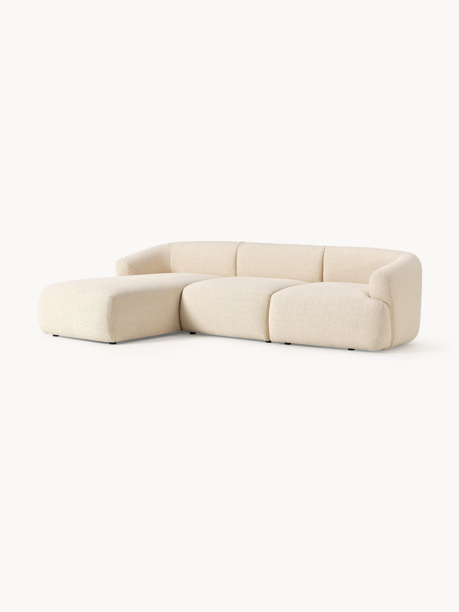 Fenrisa Modular Corner Sofa (3-Seater) in Bouclé