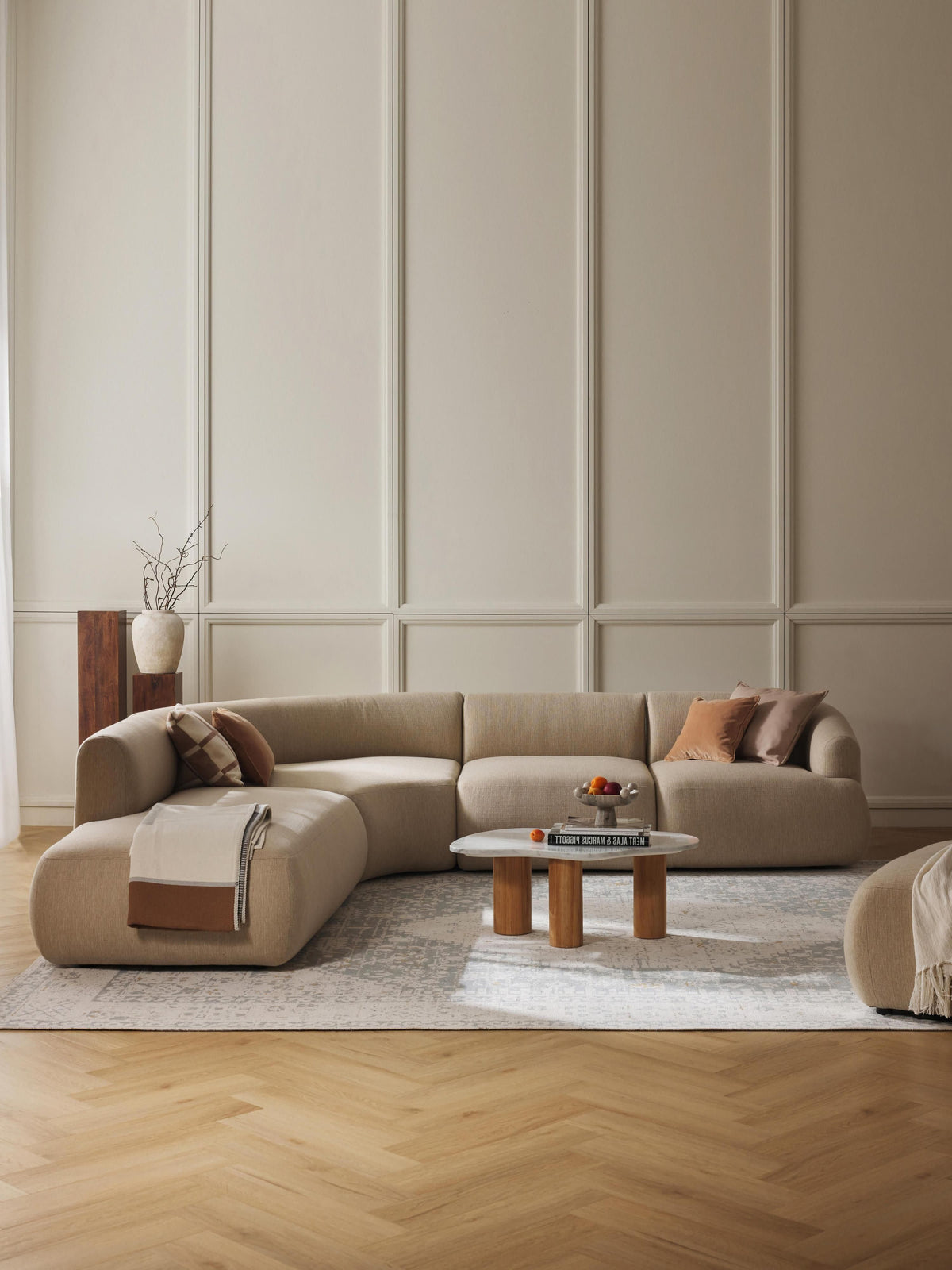 Fenrisa Modular Corner Sofa (4-Seater)