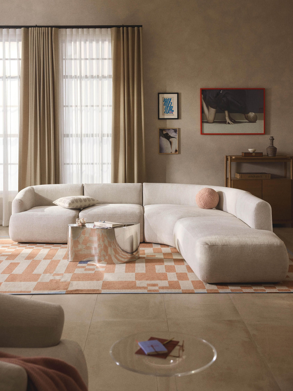 Fenrisa Modular Corner Sofa (4-Seater)