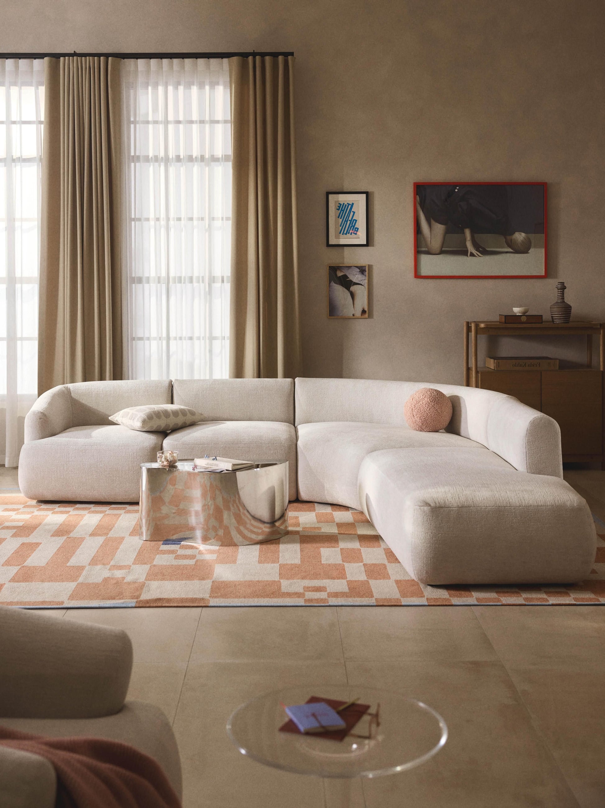Fenrisa Modular Corner Sofa (4-Seater)