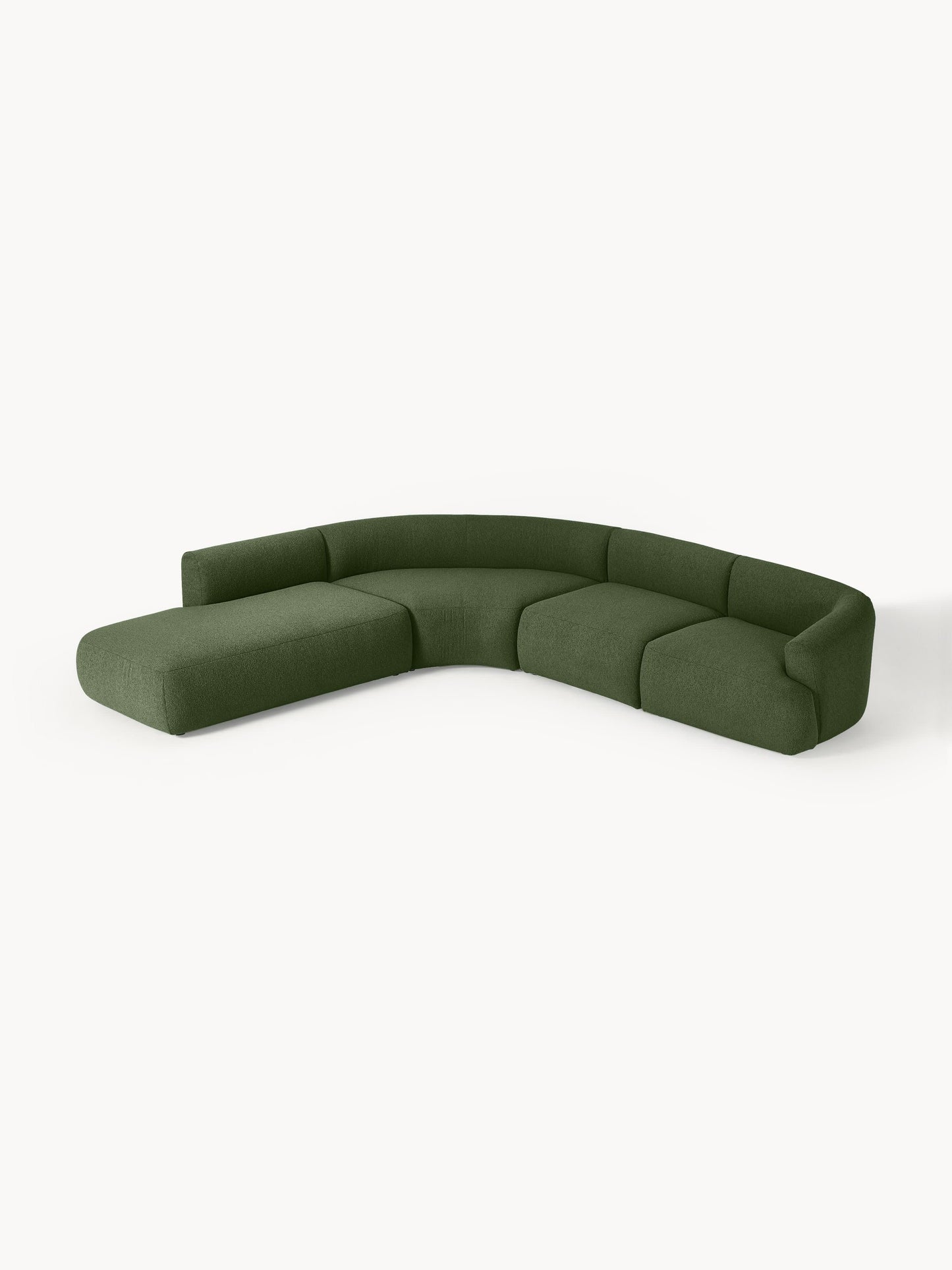 Fenrisa Modular Corner Sofa (4-Seater) in Bouclé