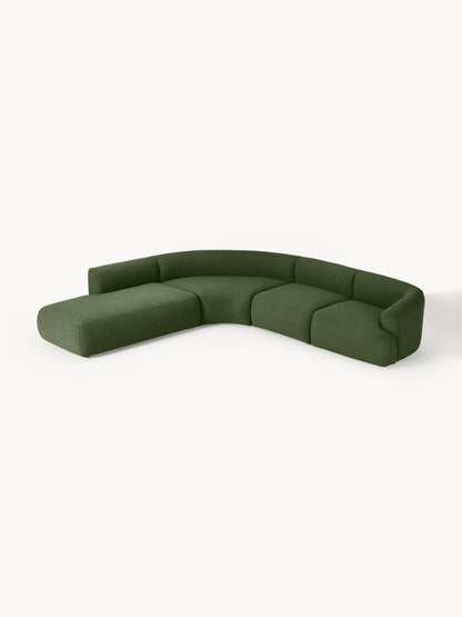 Fenrisa Modular Corner Sofa (4-Seater) in Bouclé