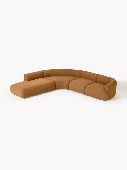 Fenrisa Modular Corner Sofa (4-Seater) in Bouclé