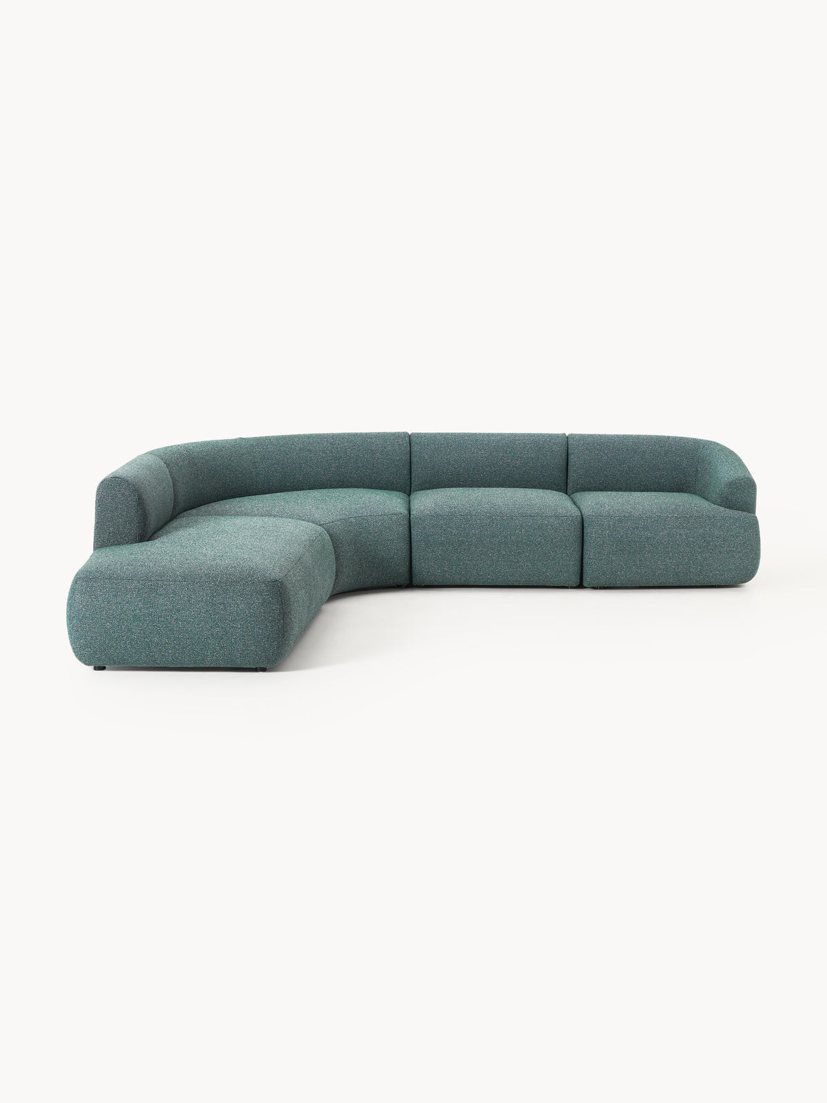 Fenrisa Modular Corner Sofa (4-Seater) in Bouclé