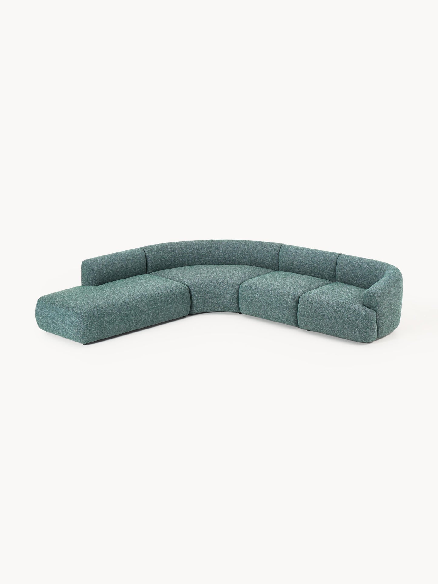 Fenrisa Modular Corner Sofa (4-Seater) in Bouclé