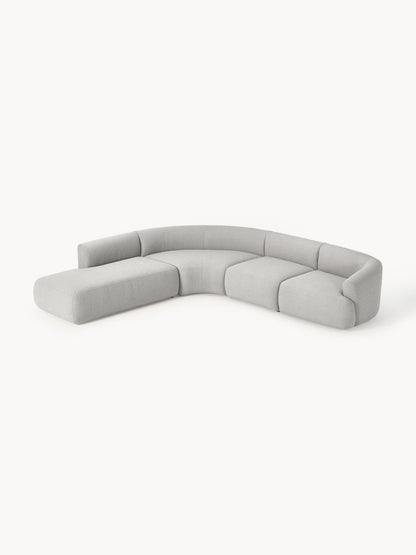 Fenrisa Modular Corner Sofa (4-Seater) in Bouclé