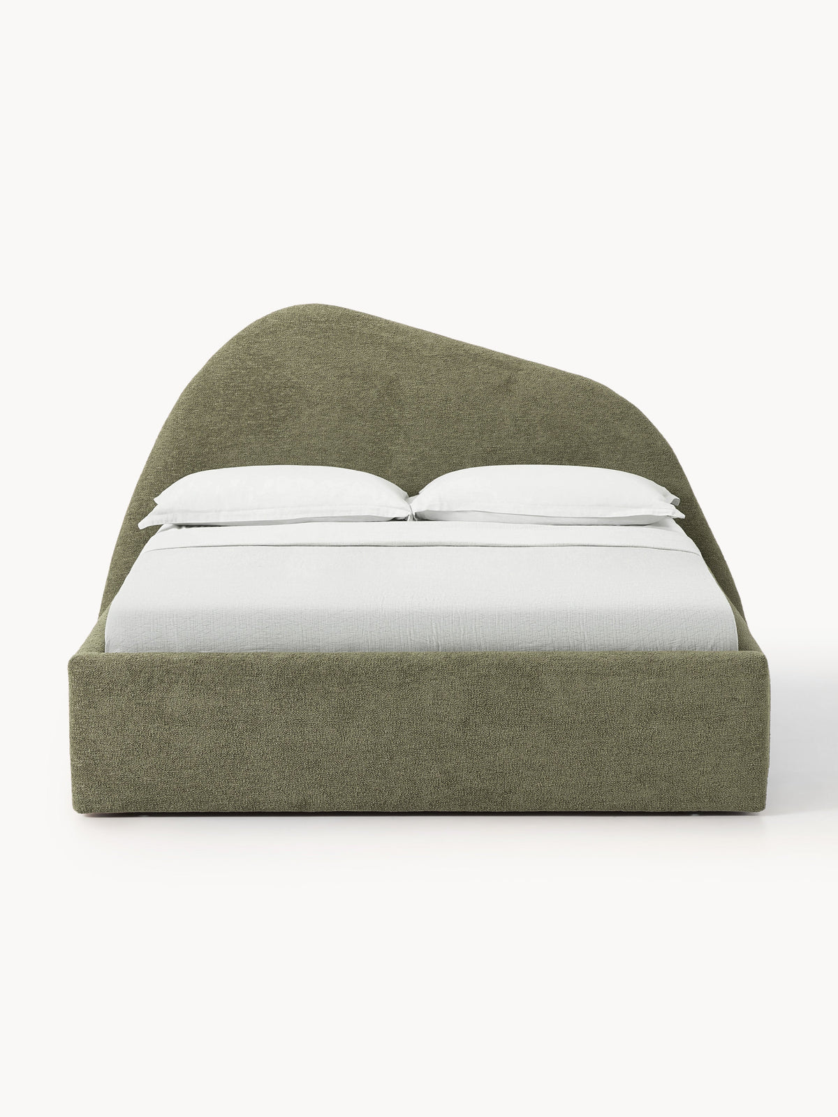 Garwell Upholstered Bed in Bouclé
