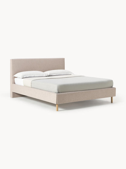 Giulrisa Upholstered Bed with Wooden Feet