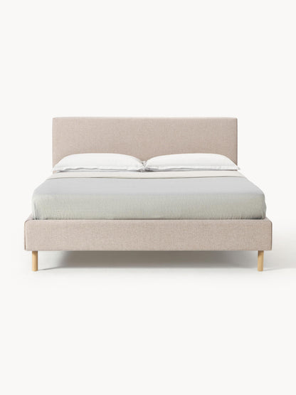 Giulrisa Upholstered Bed with Wooden Feet
