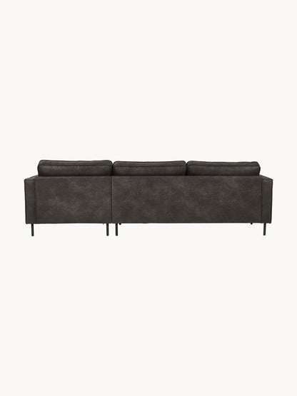 Hunseld Corner Sofa (3-Seater) in Leather