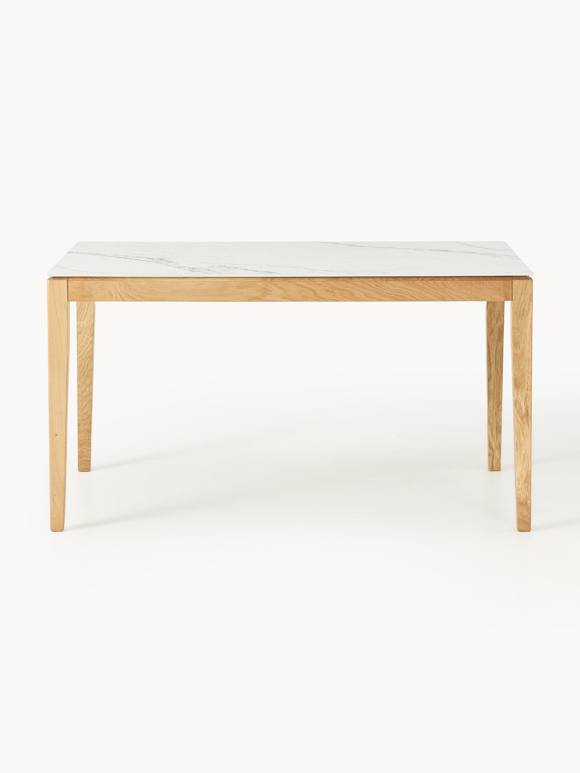 Jackvern Dining Table, Marble-Look Tabletop, in Various Sizes