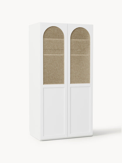 Jenduna Modular Hinged-Door Wardrobe, 100 cm Wide, in Various Sizes