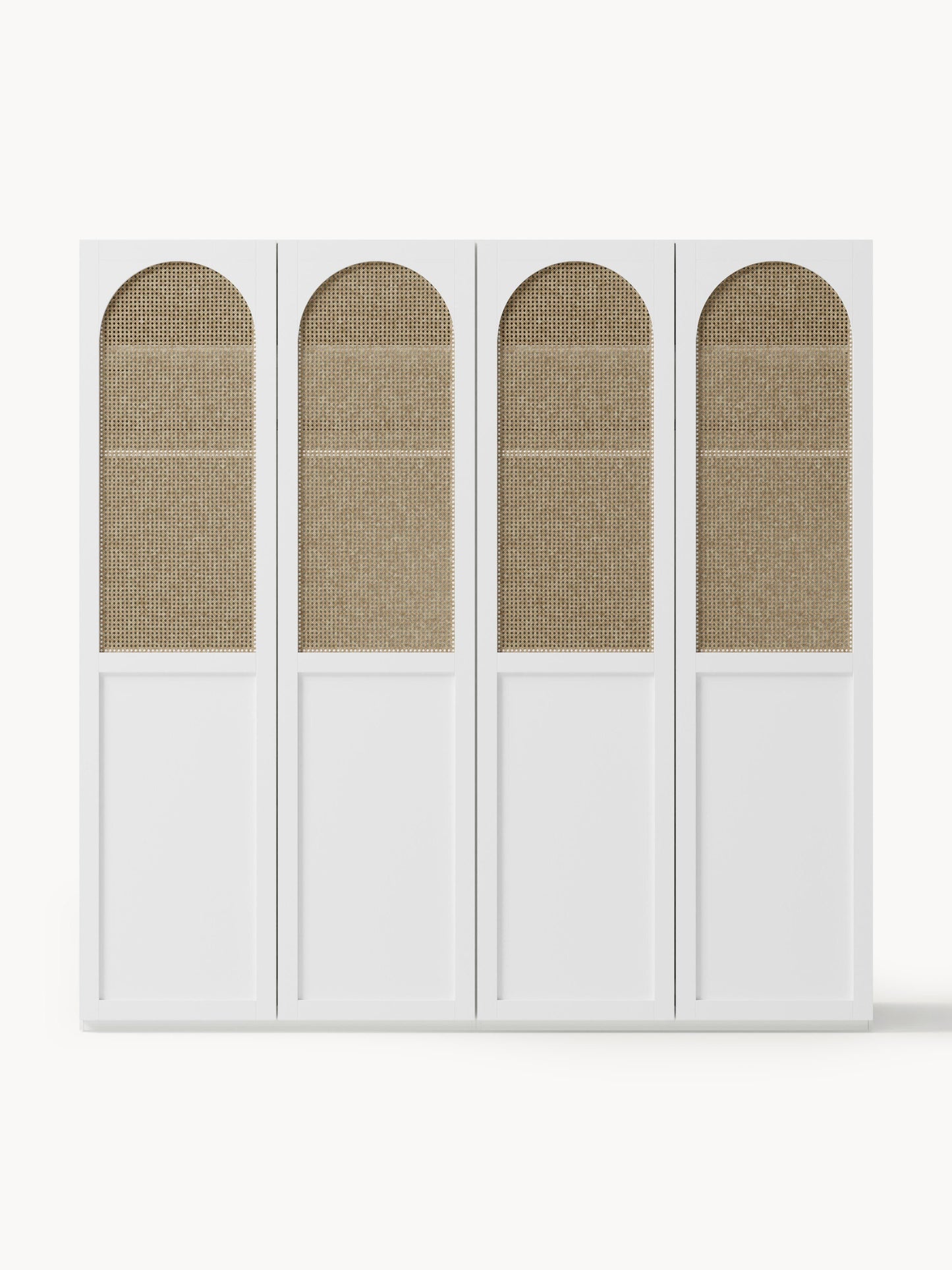 Jenduna Modular Hinged-Door Wardrobe, 200 cm Wide, in Various Sizes