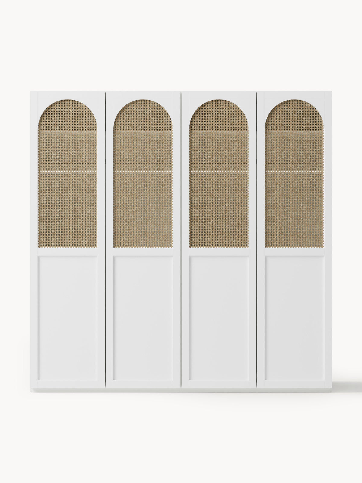 Jenduna Modular Hinged-Door Wardrobe, 200 cm Wide, in Various Sizes