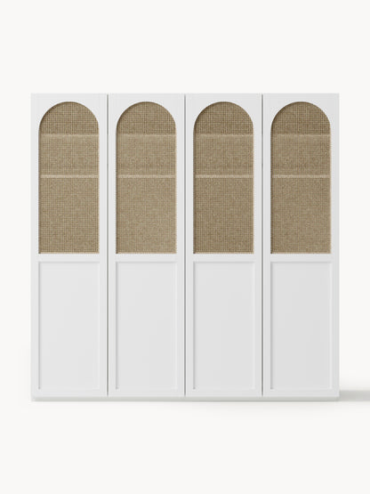 Jenduna Modular Hinged-Door Wardrobe, 200 cm Wide, in Various Sizes