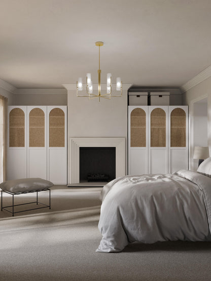 Jenduna Modular Hinged-Door Wardrobe, 50 cm Wide, in Various Sizes