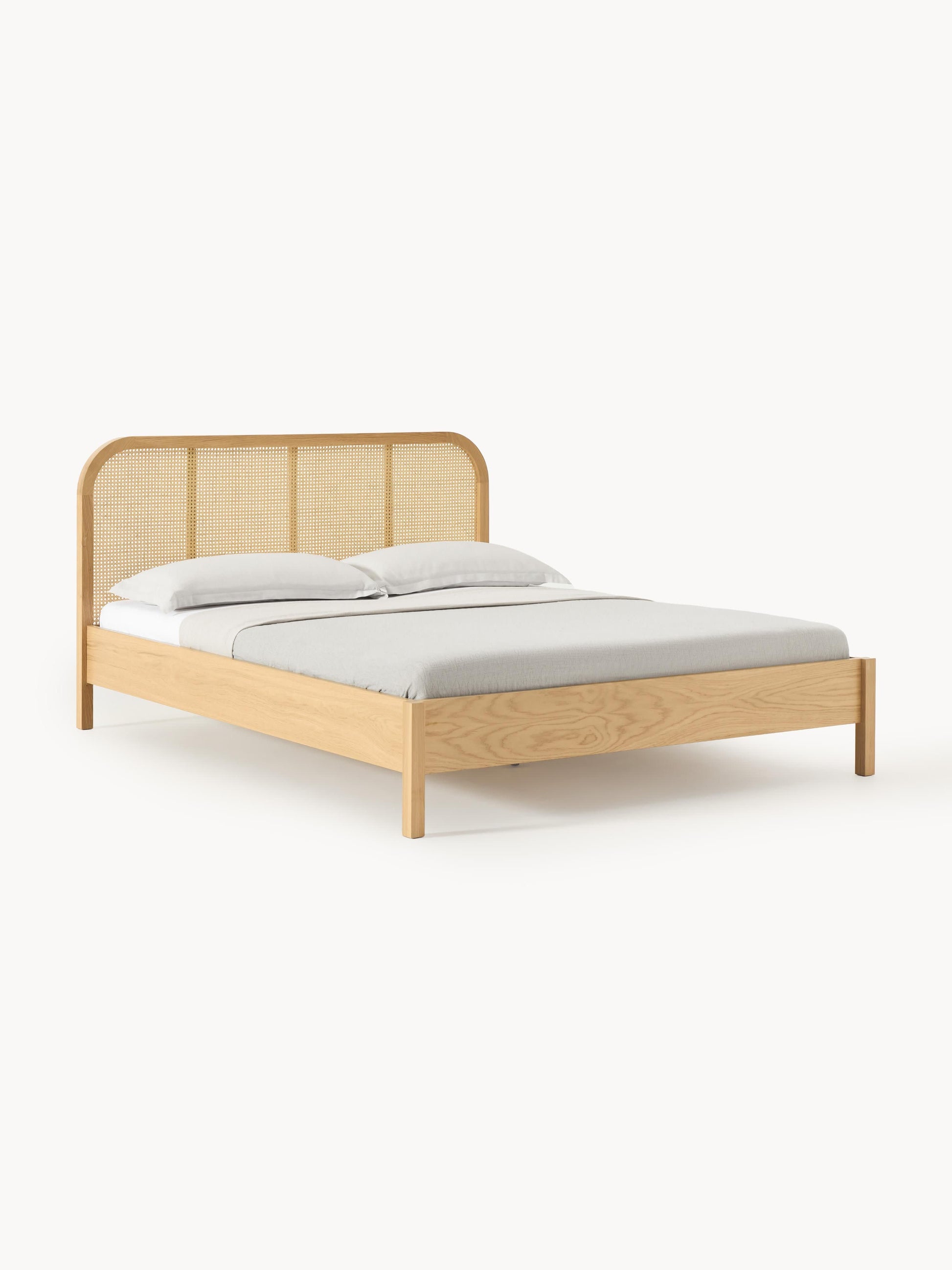 Jonseld Wooden Bed with Vienna Cane Headboard