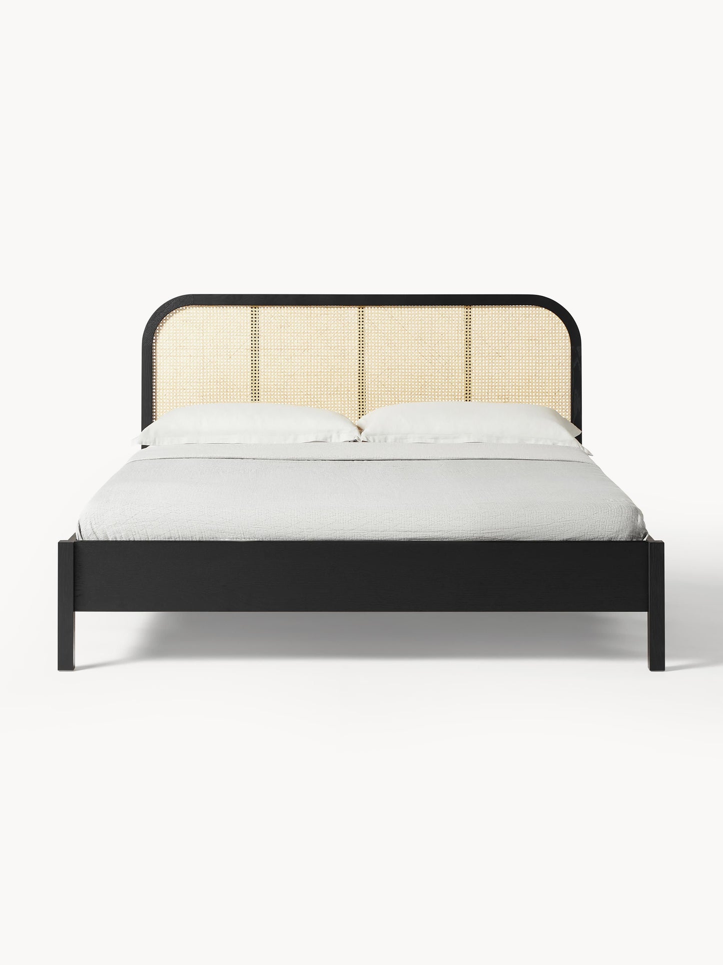 Jonseld Wooden Bed with Vienna Cane Headboard